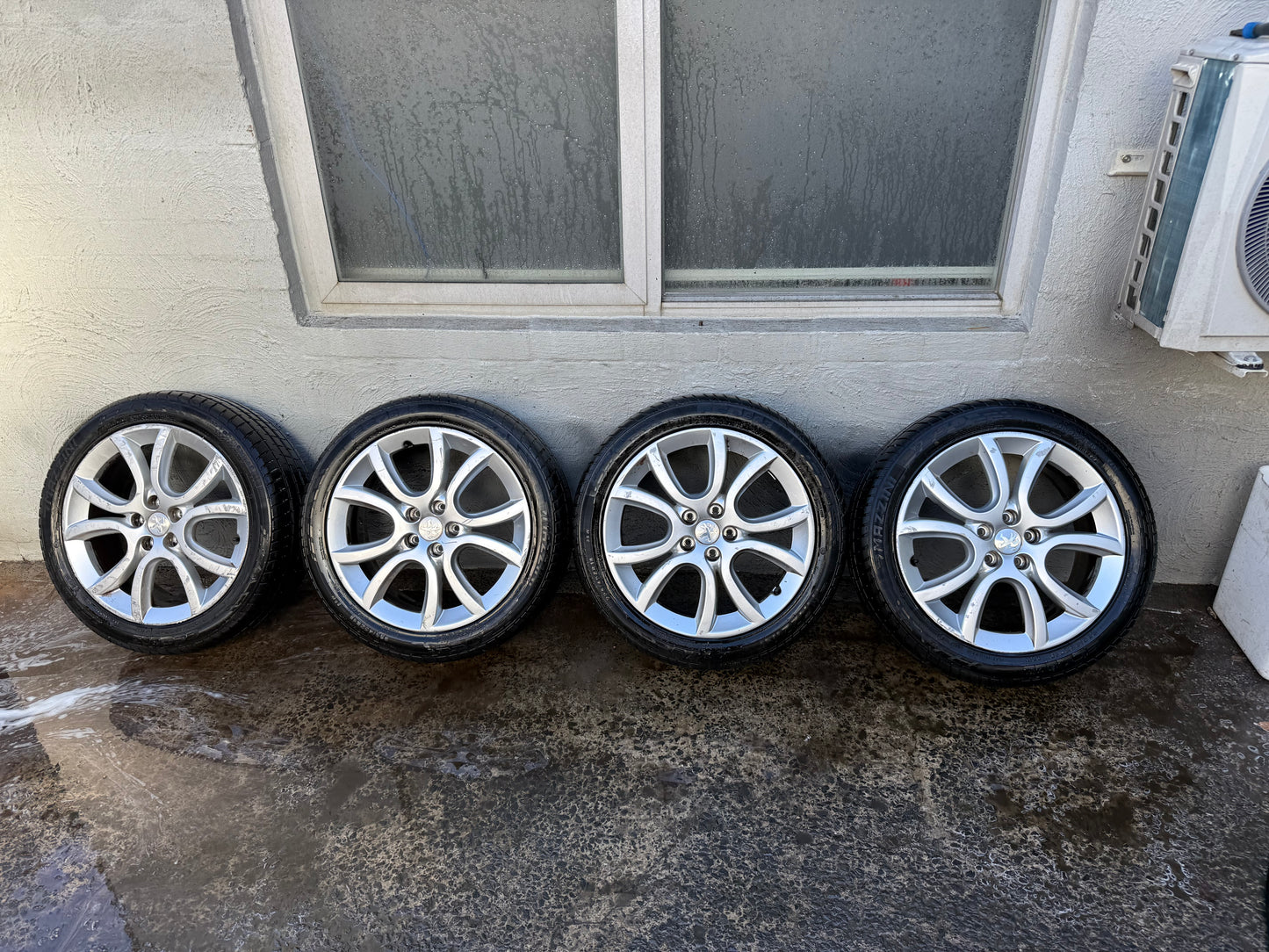 Peugeot 508 18” Alloy Wheels with Very Good Tyres