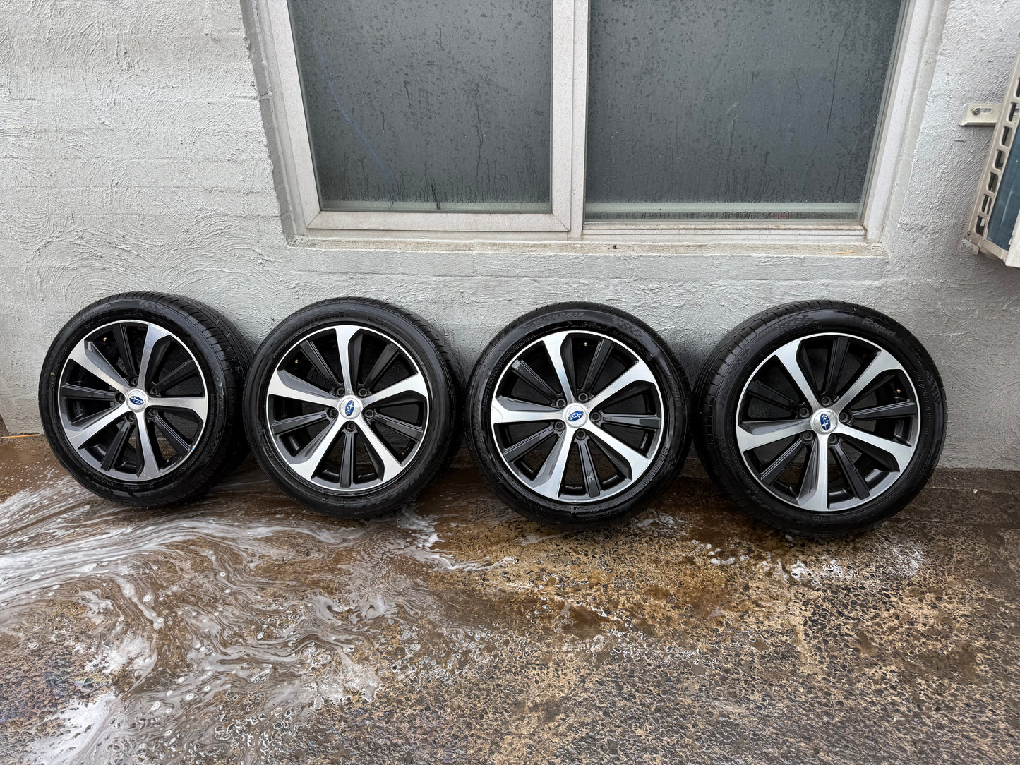 Subaru Liberty 18” Alloy Wheels with Excellent Tyres