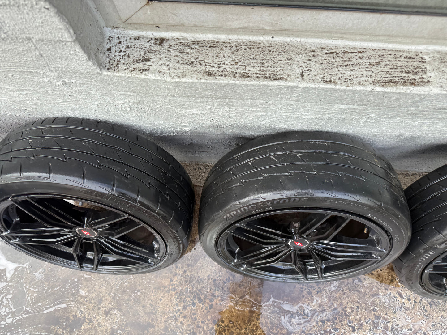 Inforged Black 17” Alloy Wheels with Tyres