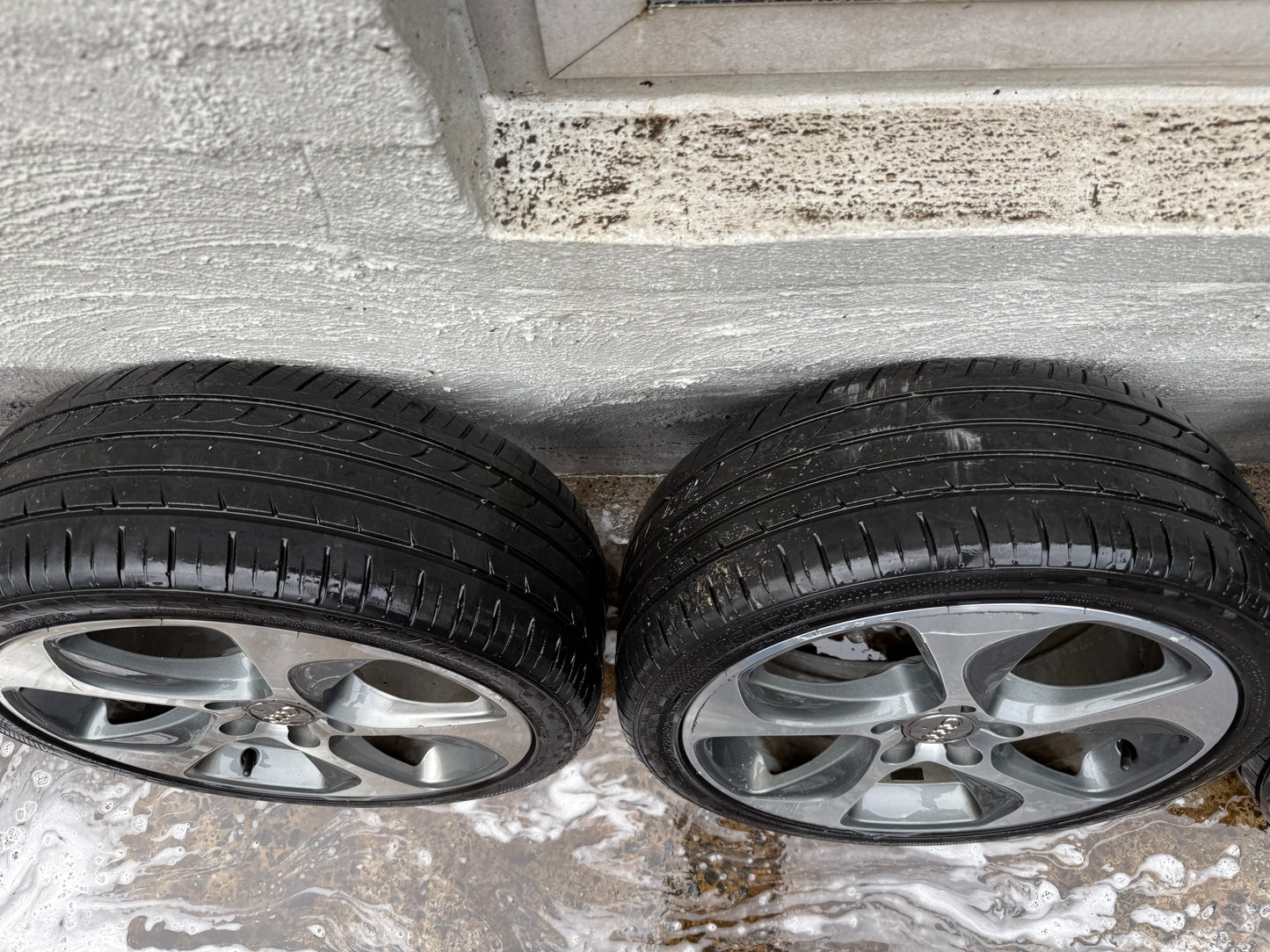 Audi A3 18” Alloy Wheels with Good Tyres