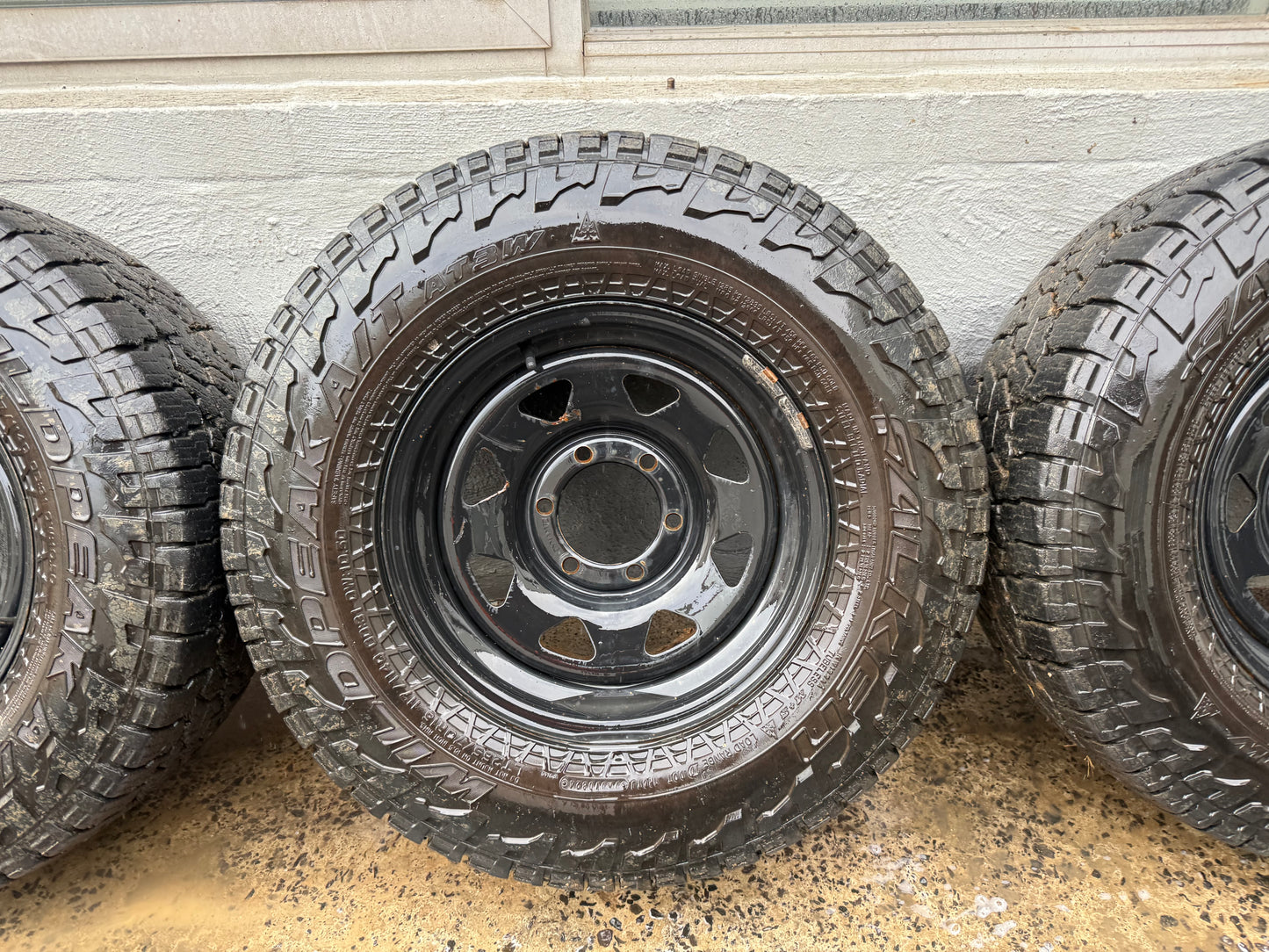 Falken Wildpeak 32” A/T Tyres on 6 Stud Rims