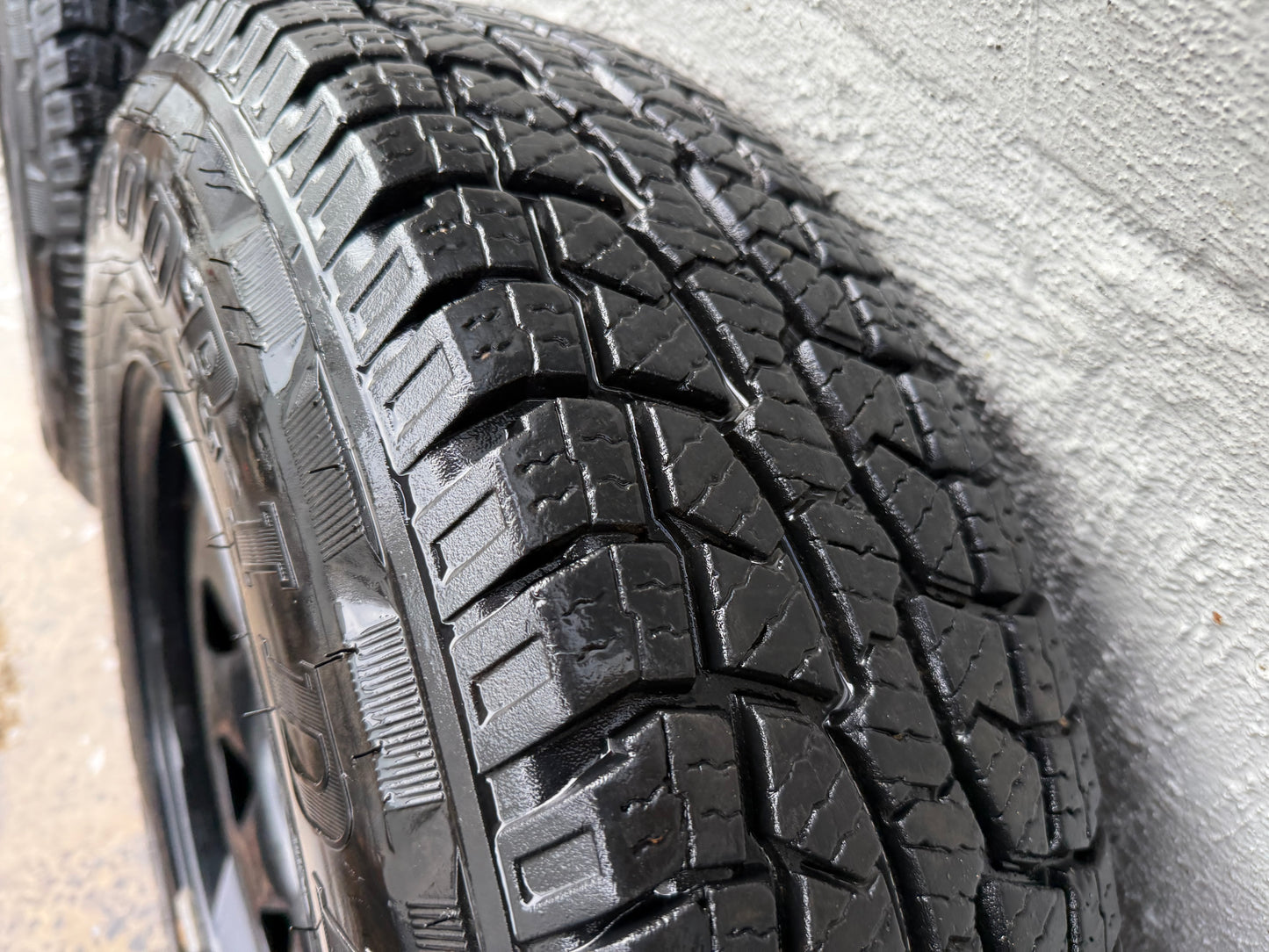 6 Stud Steel Rims with Good 16” A/T Tyres