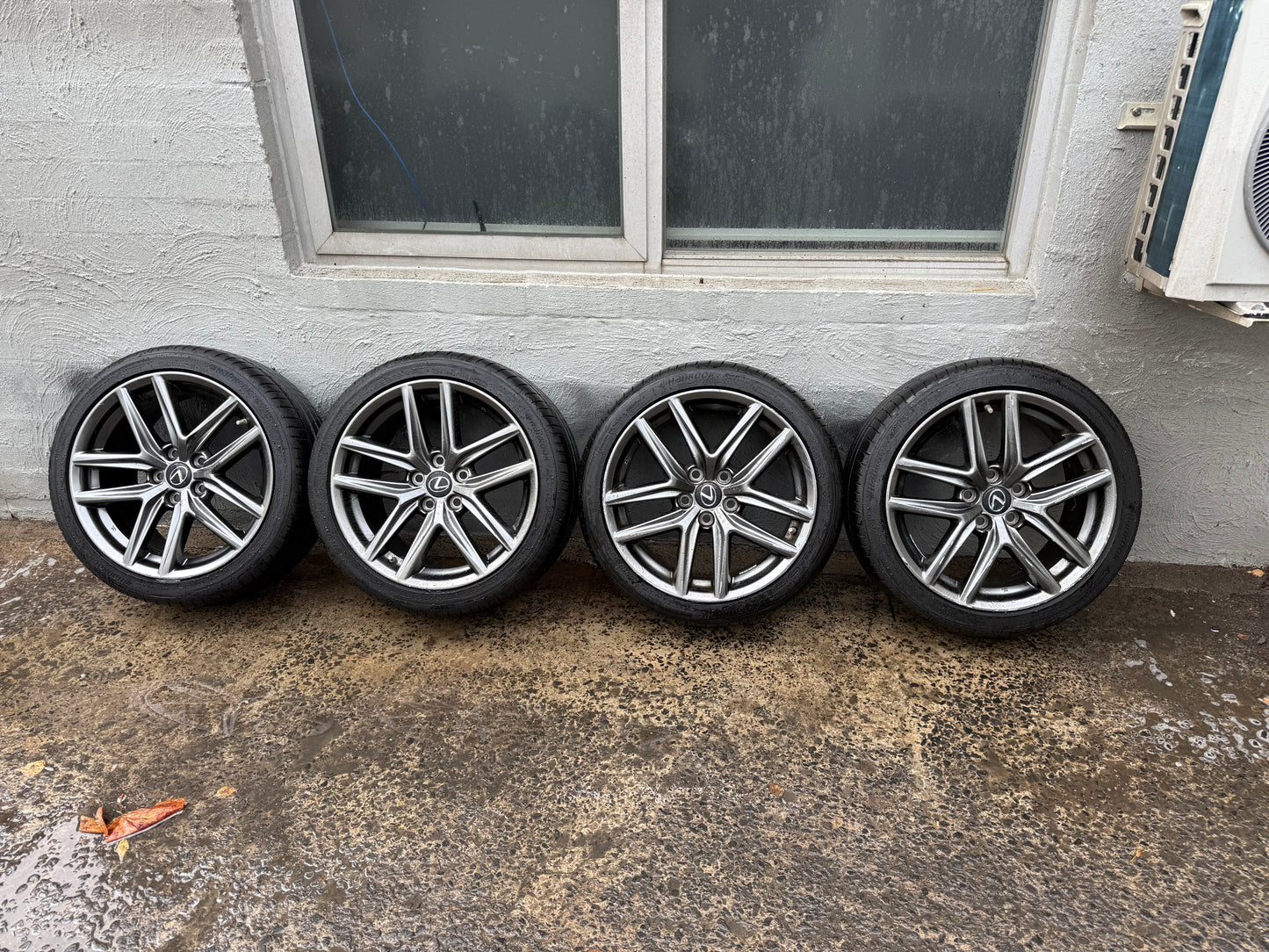 Lexus IS250/IS350 Staggered 18” Alloy Wheels with Very Good Tyres