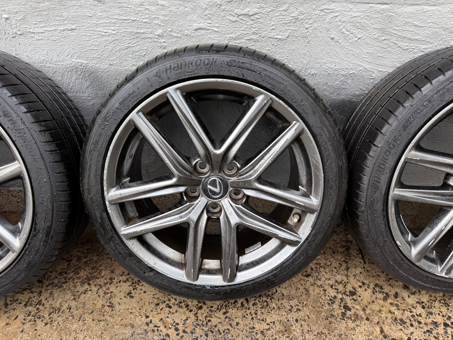 Lexus IS250/IS350 Staggered 18” Alloy Wheels with Very Good Tyres