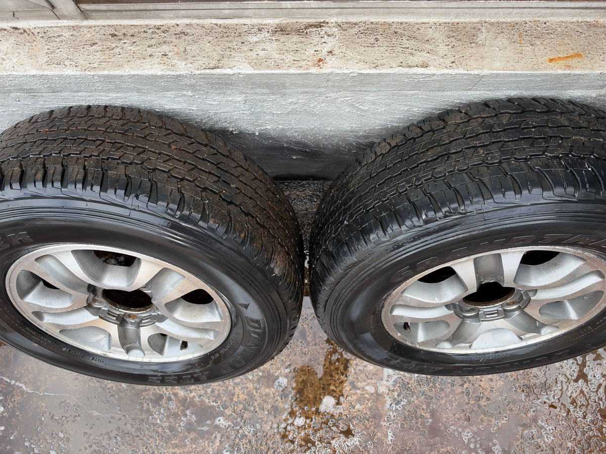 Lexus LX470 17” Alloy Wheels with Good Tyres