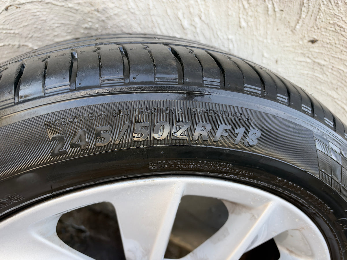 BMW X3 18” Alloy Wheels with Good Tyres