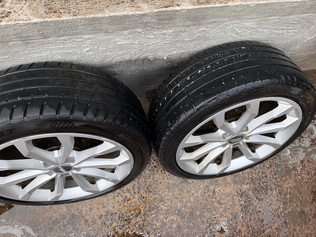Audi A4 18” Alloy Wheels with Excellent Tyres