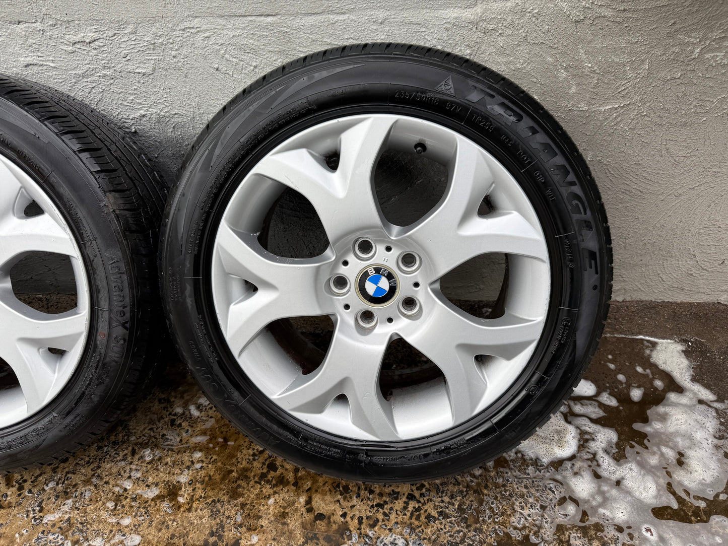 BMW X3 Staggered 18” Alloy Wheels with Good Tyres