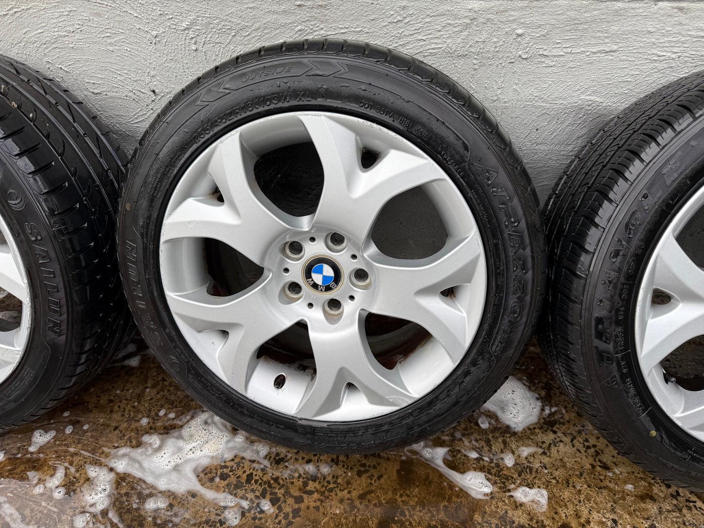 BMW X3 Staggered 18” Alloy Wheels with Good Tyres