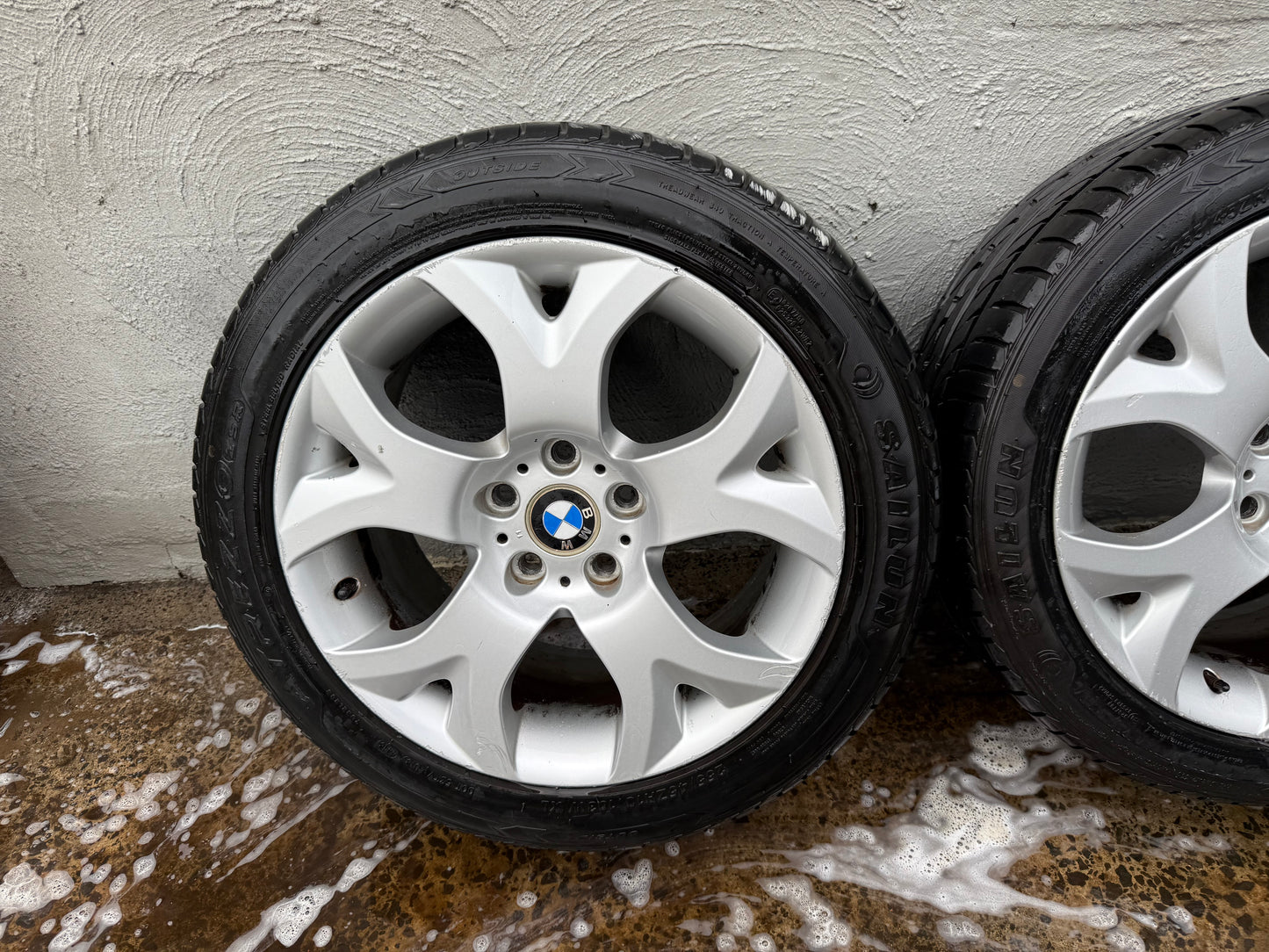 BMW X3 Staggered 18” Alloy Wheels with Good Tyres