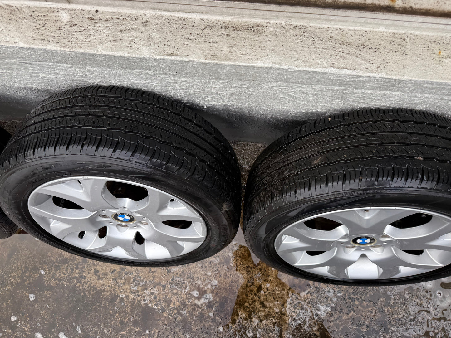 BMW X3 Staggered 18” Alloy Wheels with Good Tyres