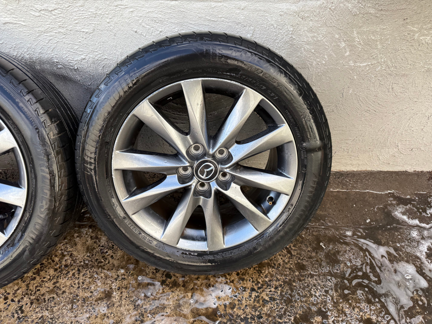 Mazda 3/6 Charcoal 17” Alloy Wheels with Good Tyres