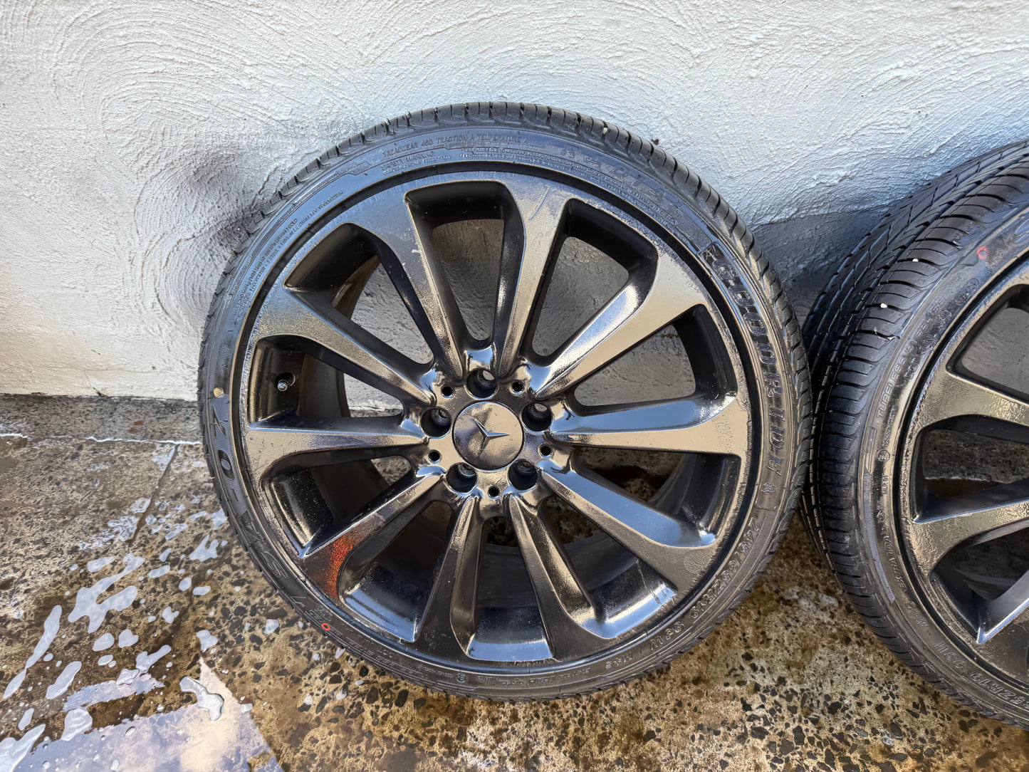 Mercedes Benz C250 Staggered 19” Alloy Wheels with Very Good Tyres