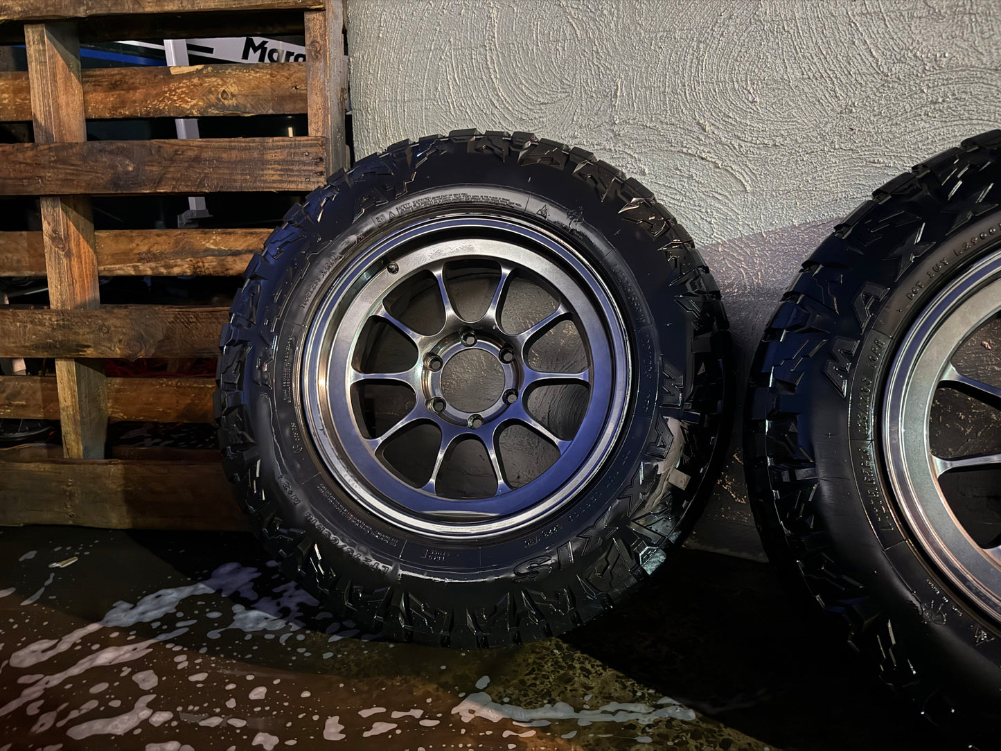 Rays Rota 18” Alloy Wheels with Good Tyres