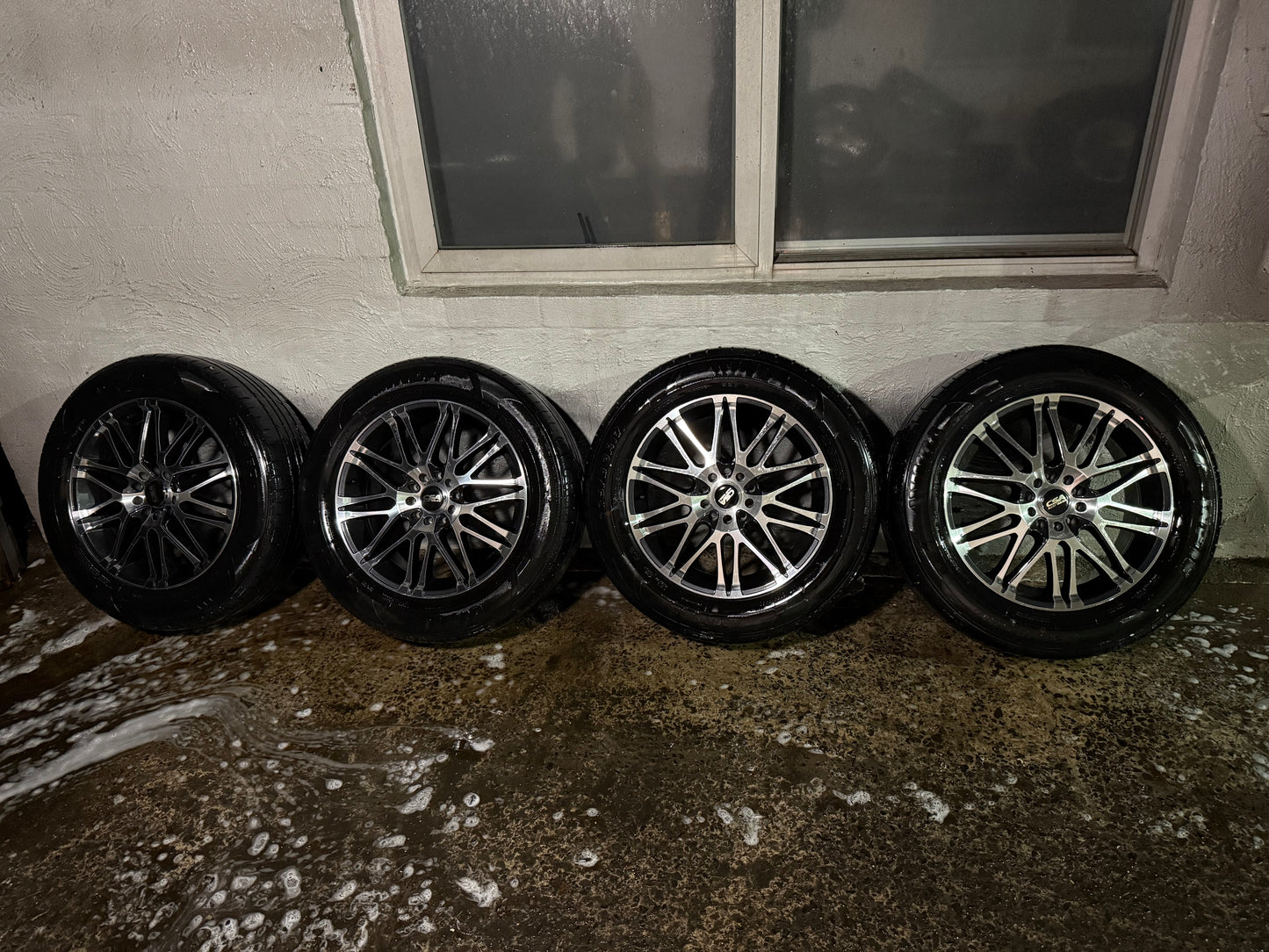 CSA Multi Fit 17” Alloy Wheels with Good Tyres