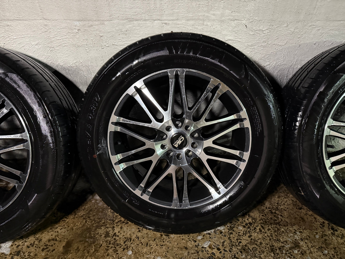 CSA Multi Fit 17” Alloy Wheels with Good Tyres