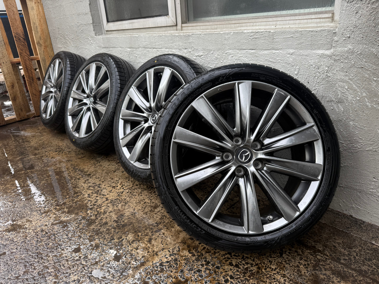 Mazda 6 Charcoal 19” Alloy Wheels with Excellent Tyres