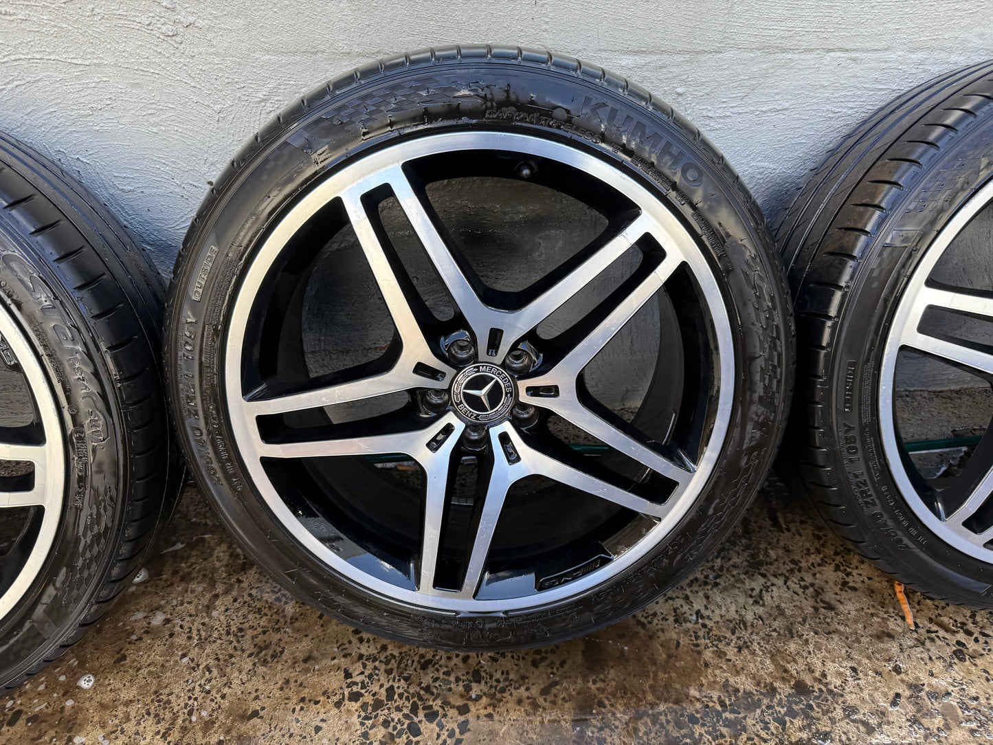 Mercedes Benz GLE 21” Alloy Wheels with Good Tyres