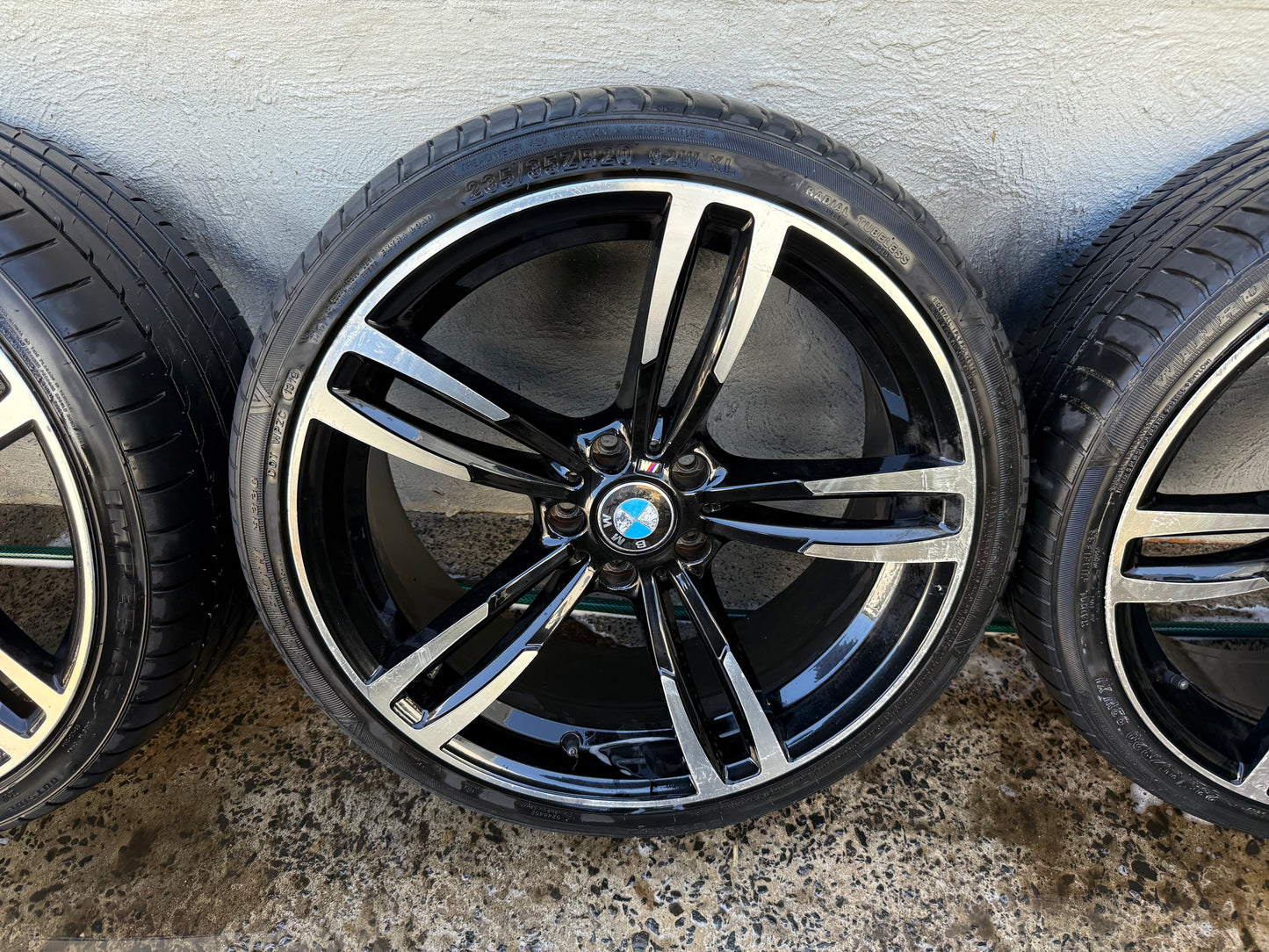 BMW M Sport 20” Staggered Alloy Wheels with Good Tyres