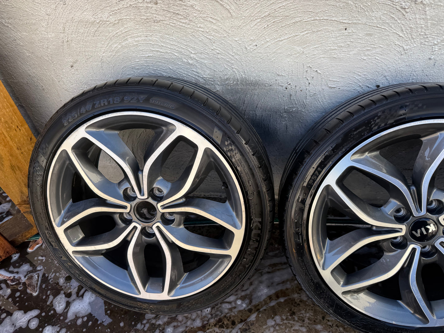 Kia Cerato/Forte 18” Alloy Wheels with Good Tyres Set of 5