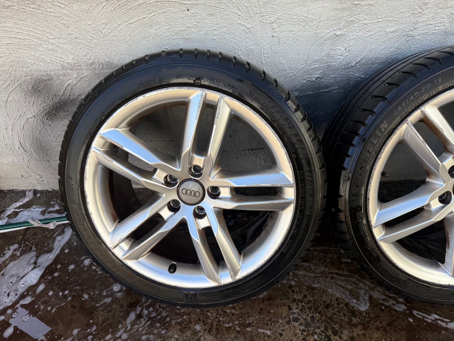 Audi A3/A4 18” Alloy Wheels with Excellent Tyres