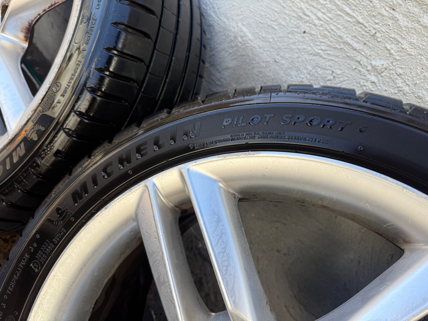 Audi A3/A4 18” Alloy Wheels with Excellent Tyres