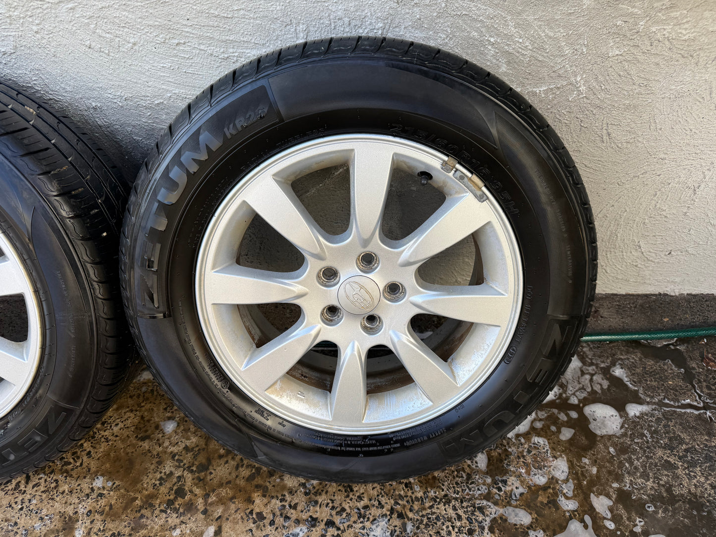 Subaru Forester 16” Alloy Wheels with Good Tyres