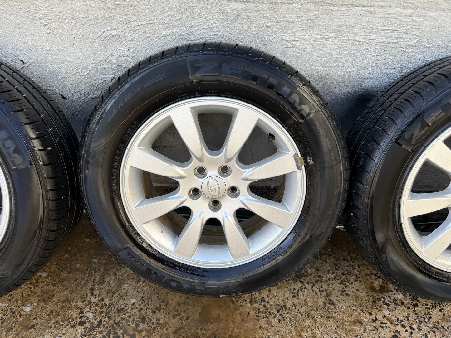 Subaru Forester 16” Alloy Wheels with Good Tyres