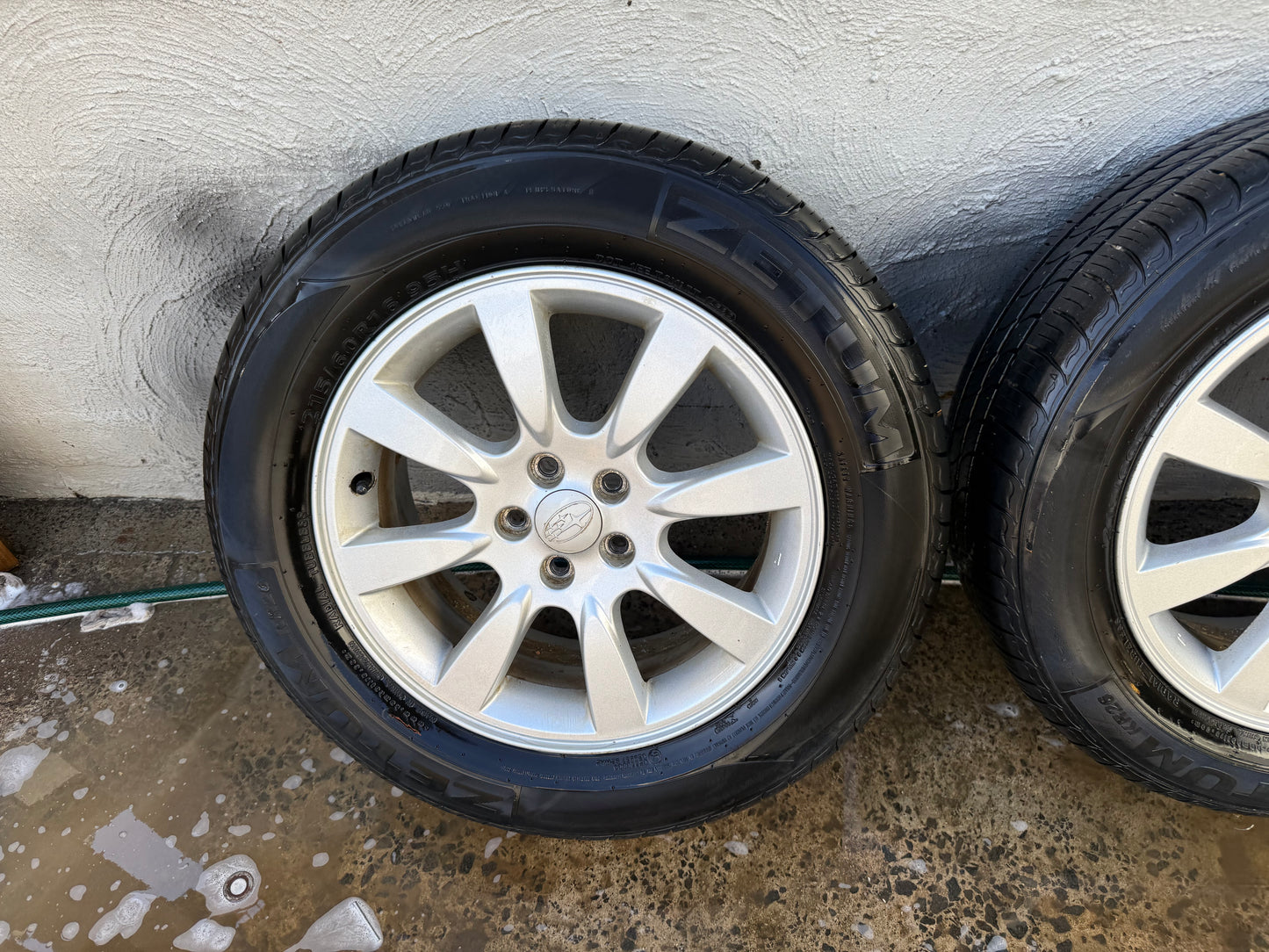 Subaru Forester 16” Alloy Wheels with Good Tyres
