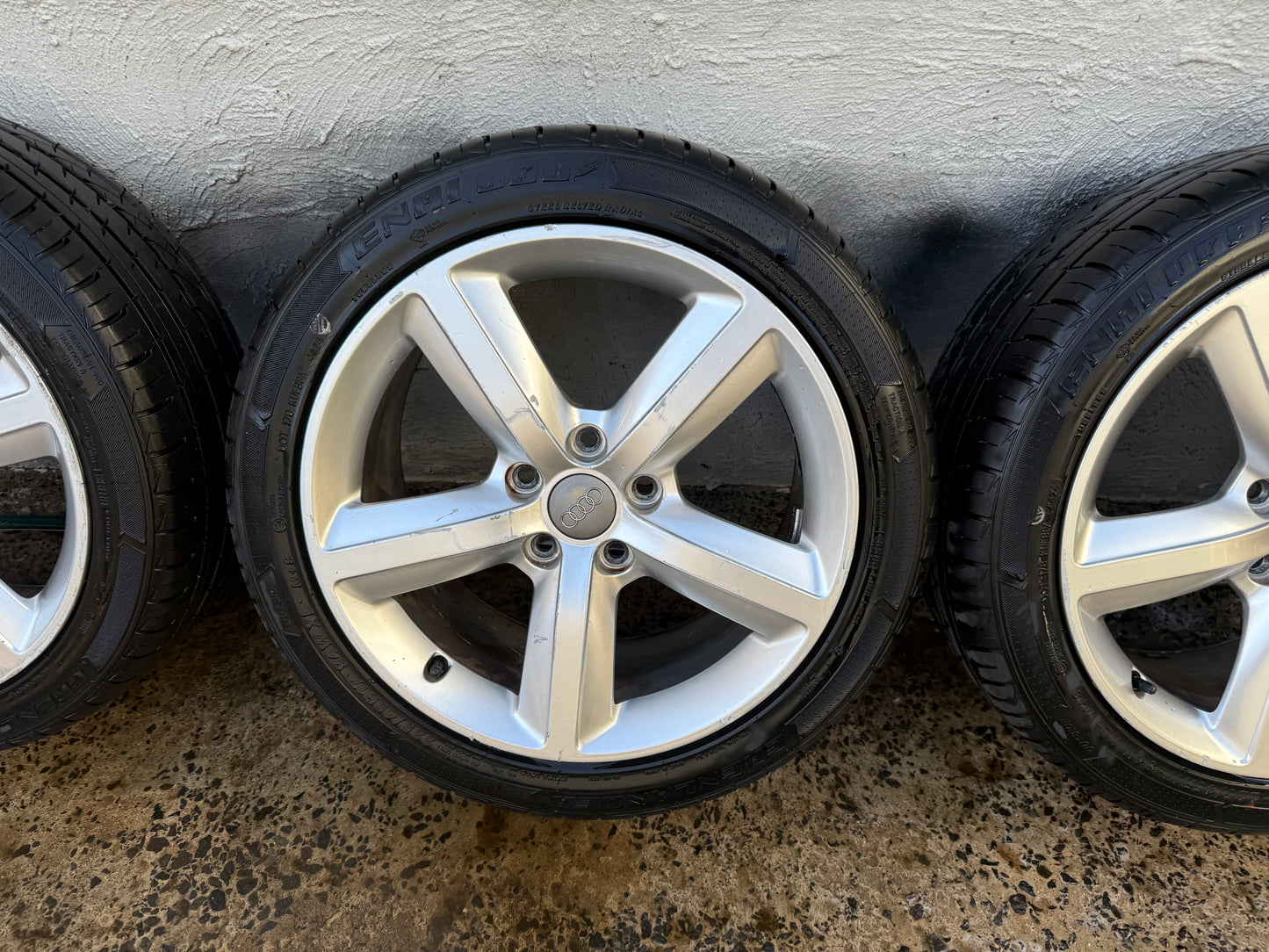 Audi A3 17” Alloy Wheels with Excellent Tyres