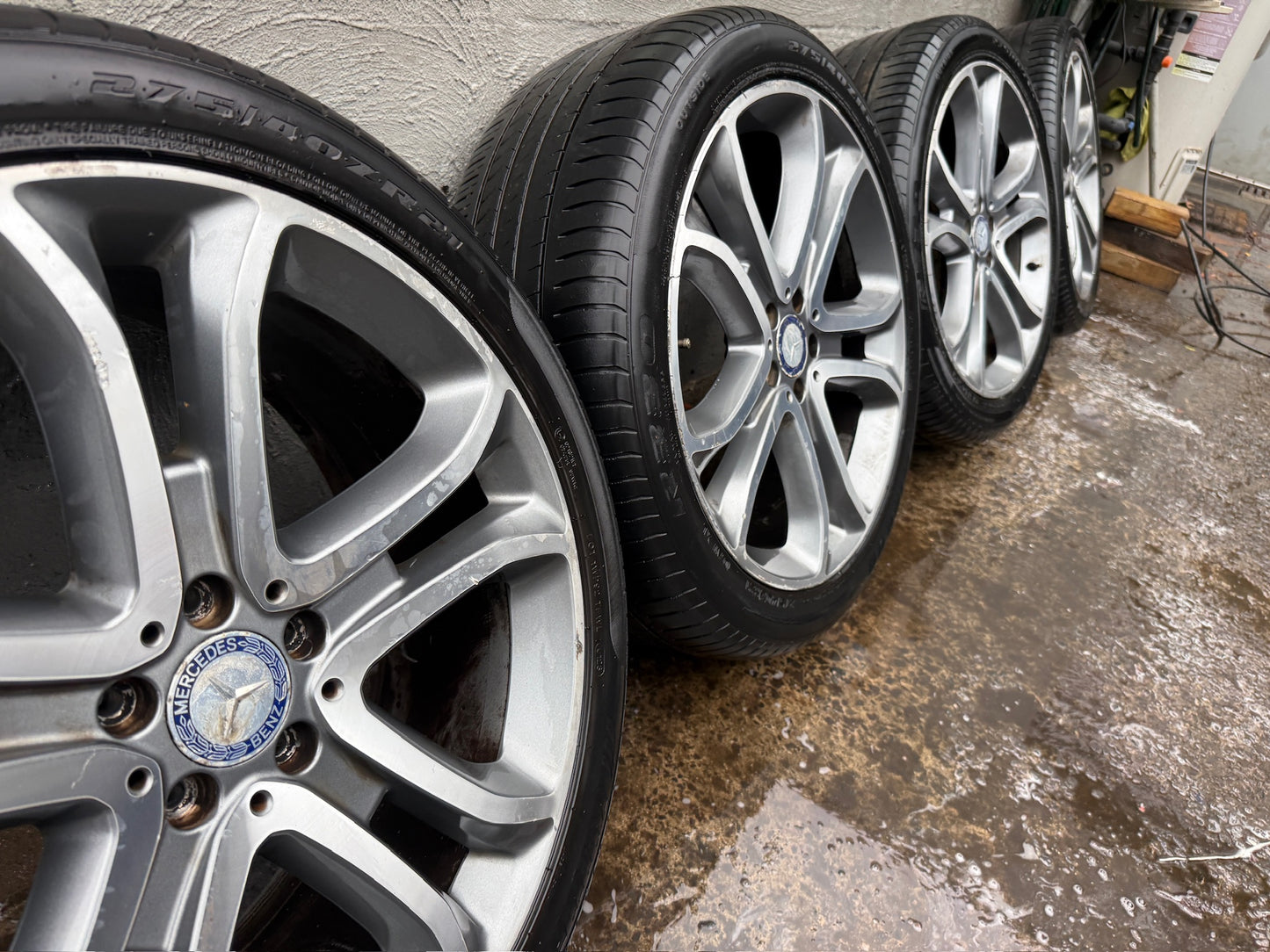 Mercedes Benz ML GLE W166 21” Alloy Wheels with Tyres