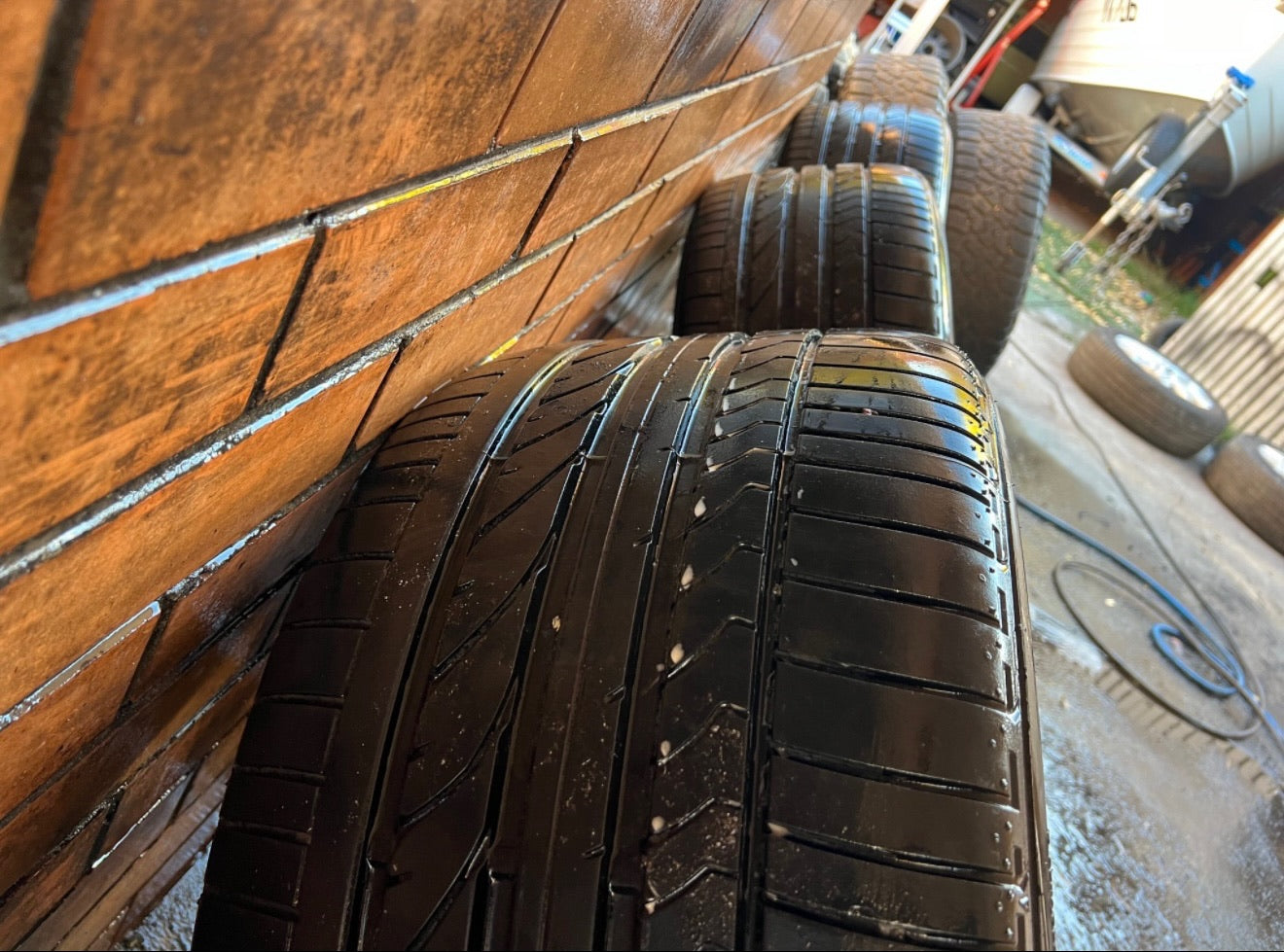 BMW X5 20” Staggered Alloy Wheels with Good Tyres