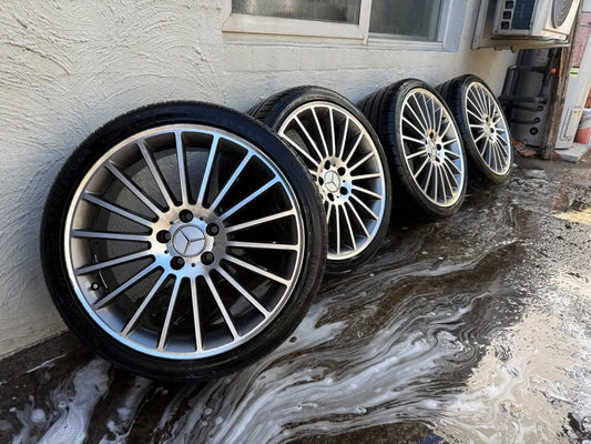 Mercedes Benz C Class Staggered 19" Alloy Wheels with Tyres