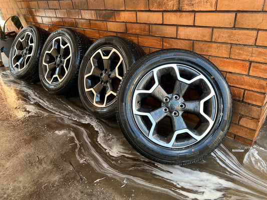 Subaru XV 17" Alloy Wheels with Excellent Tyres