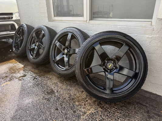 Simmons 20" Alloy Wheels with Good Tyres