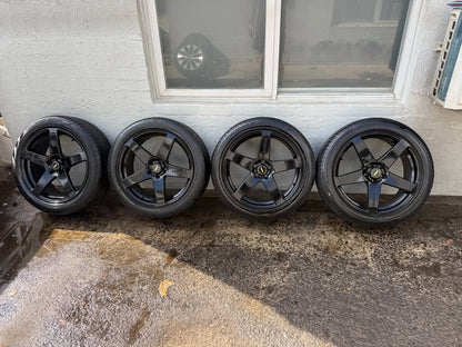 Simmons 20" Alloy Wheels with Good Tyres