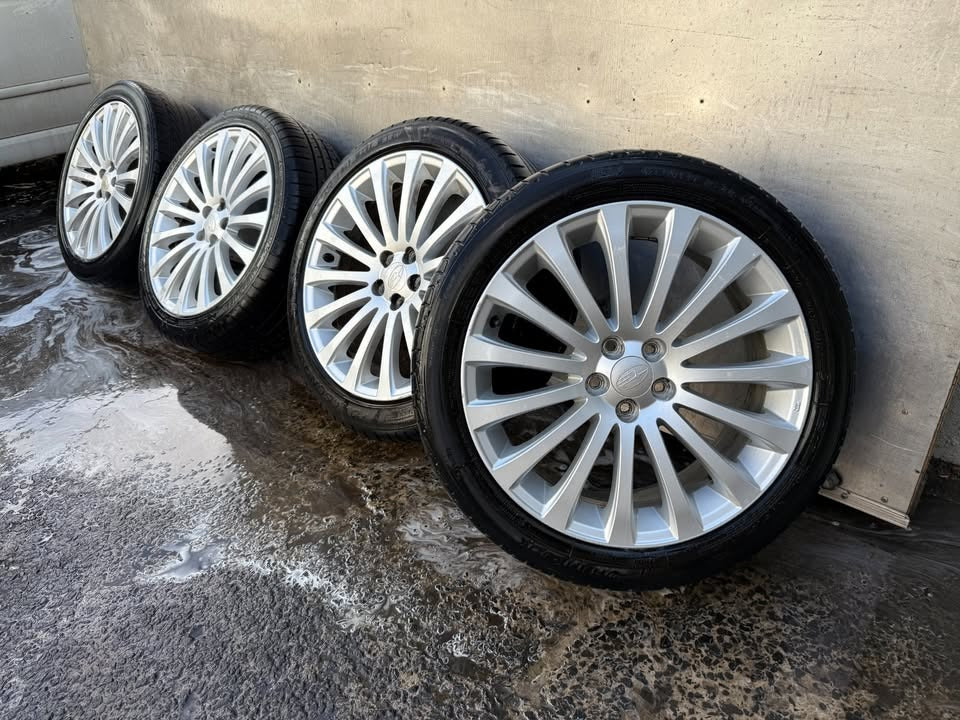 Subaru 18" Alloy Wheels with Good Tyres