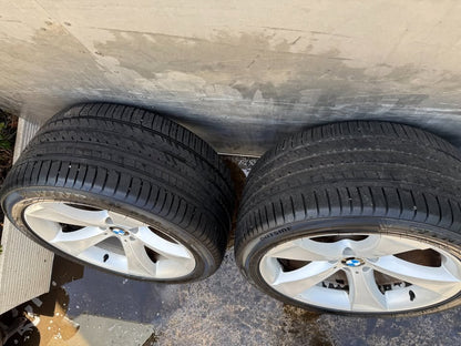 BMW X5/X6 Staggered 20” Alloy Wheels with Tyres
