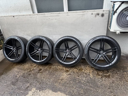 Inforged 22” Alloy Wheels with Good Tyres