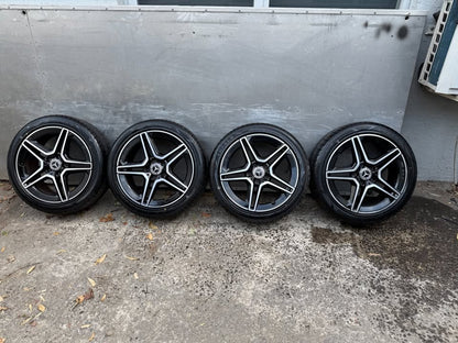 Mercedes Benz 18” Alloy Wheels with Brand New Tyres