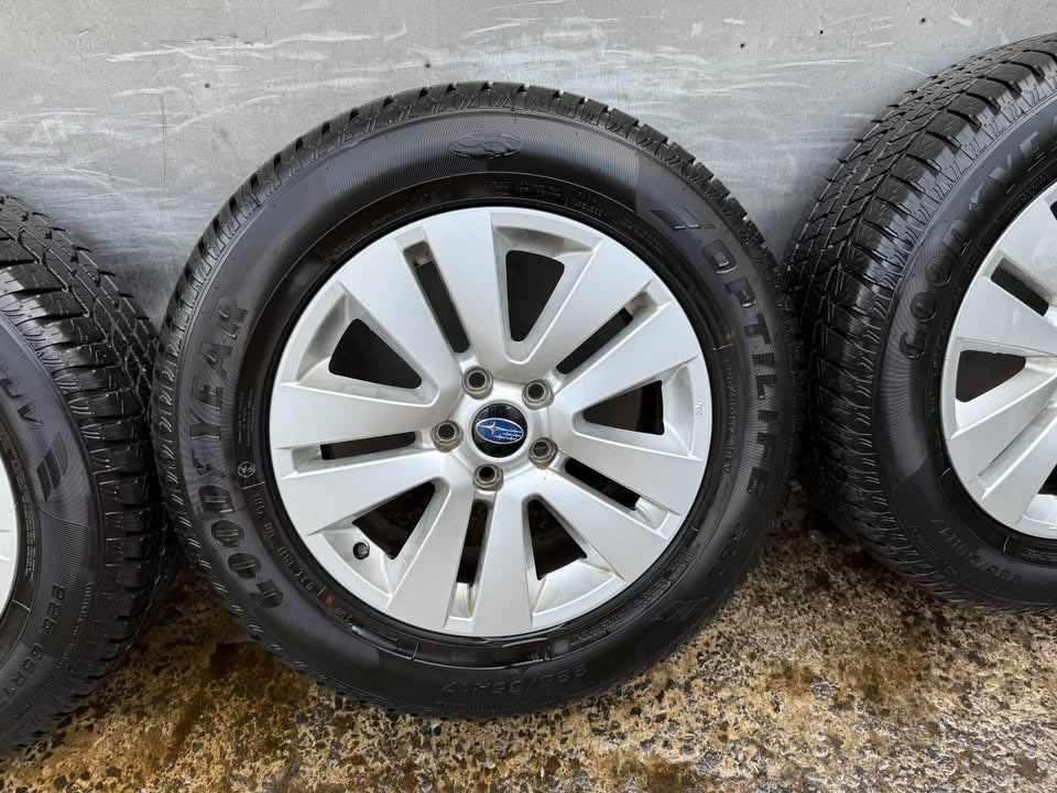 Subaru Forester/Tribeca 17” Alloy Wheels with Goodyear Tyres