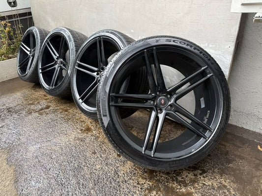 Inforged 22” Alloy Wheels with Good Tyres