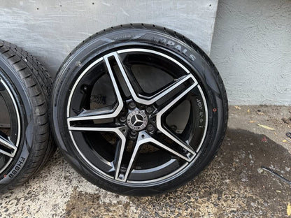 Mercedes Benz 18” Alloy Wheels with Brand New Tyres