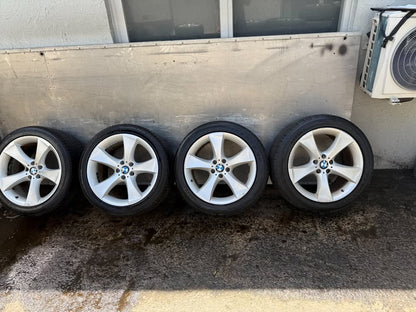 BMW X5/X6 Staggered 20” Alloy Wheels with Tyres
