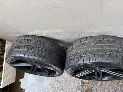 Inforged 22” Alloy Wheels with Good Tyres