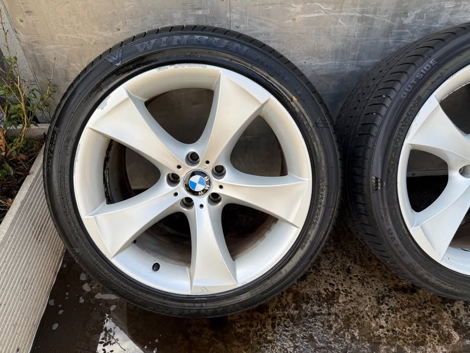 BMW X5/X6 Staggered 20” Alloy Wheels with Tyres