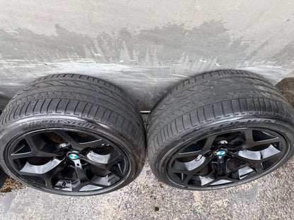 BMW X5 20” Staggered Alloy Wheels with Good Tyres