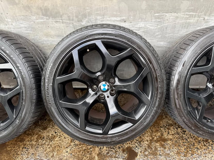 BMW X5 20” Staggered Alloy Wheels with Good Tyres