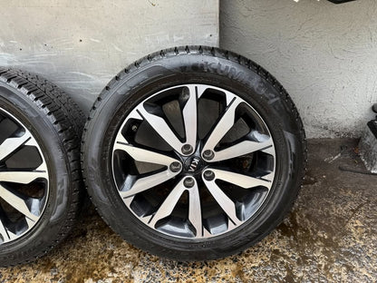 Kia Sportage 18” Alloy Wheels with Like New Kumho Tyres