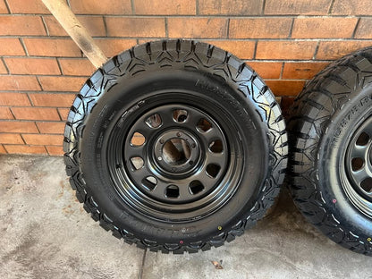 32 Inch Rugged Terrain Tyres on 6 Stud Rims New